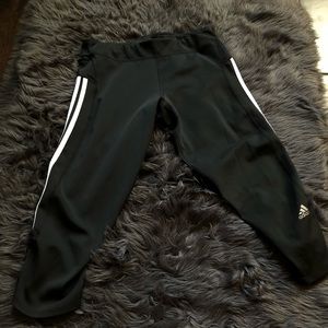 Adidas Black Capri Leggings